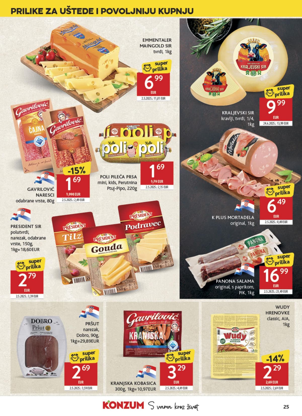 Stranica 25. Konzum kataloga - Tjedna Akcija od 16.10.2026.