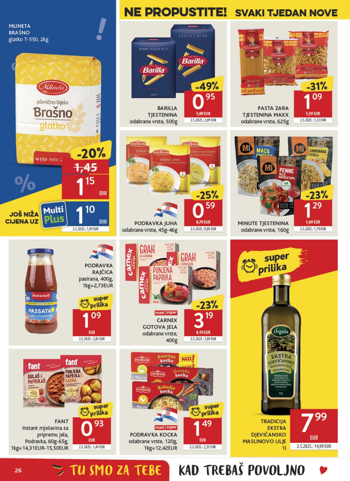 Stranica 26. Konzum kataloga - Tjedna Akcija od 16.10.2026.