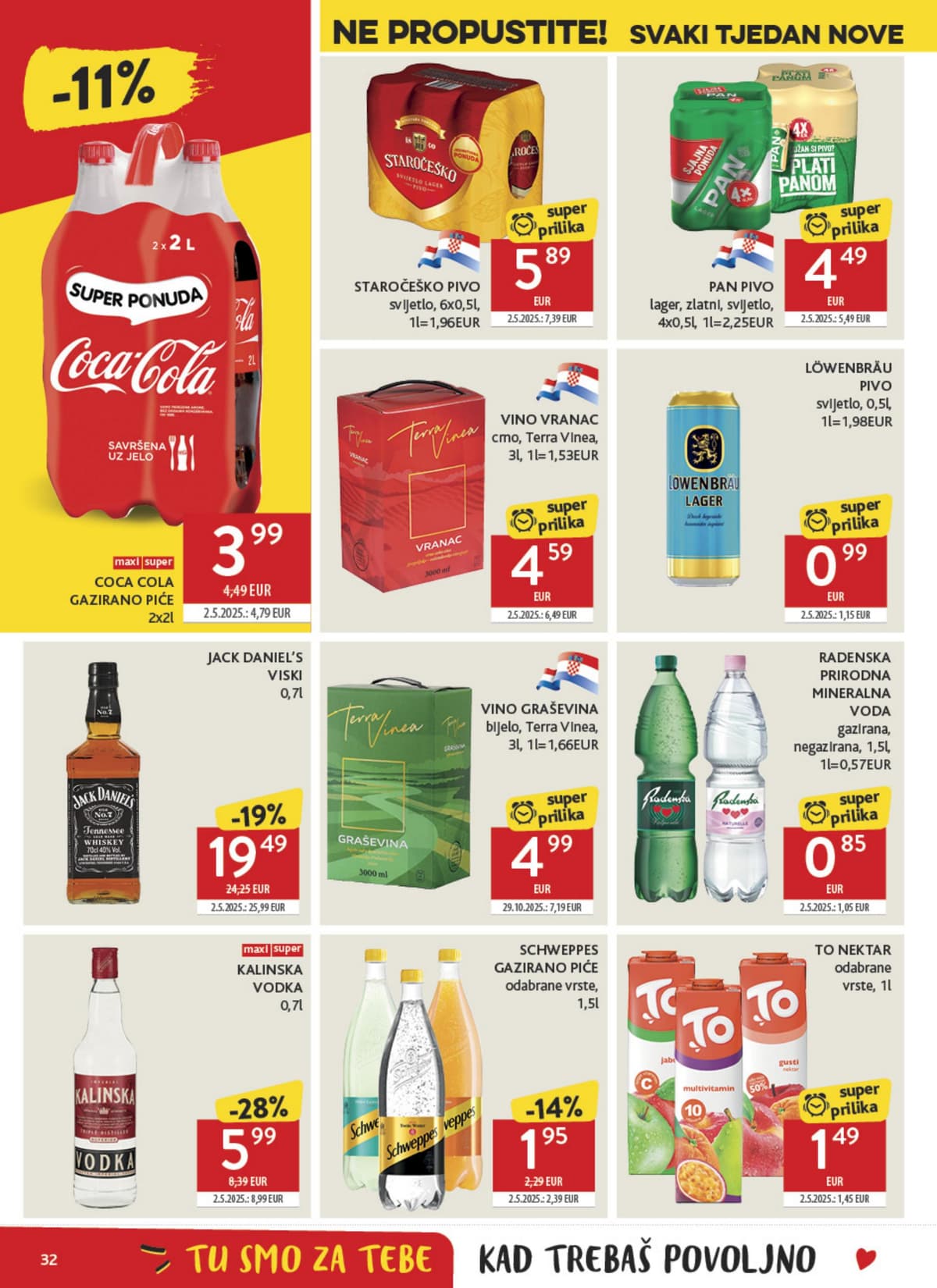 Stranica 32. Konzum kataloga - Tjedna Akcija od 16.10.2026.