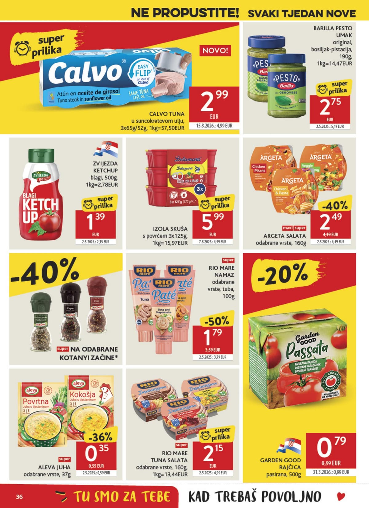 Stranica 36. Konzum kataloga - Tjedna Akcija od 16.10.2026.