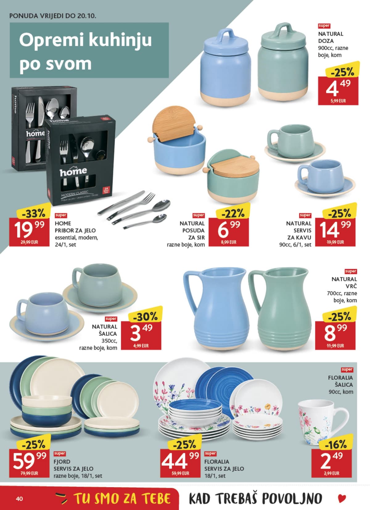 Stranica 40. Konzum kataloga - Tjedna Akcija od 16.10.2026.