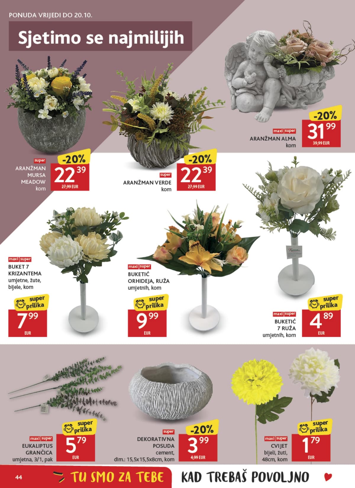 Stranica 44. Konzum kataloga - Tjedna Akcija od 16.10.2026.