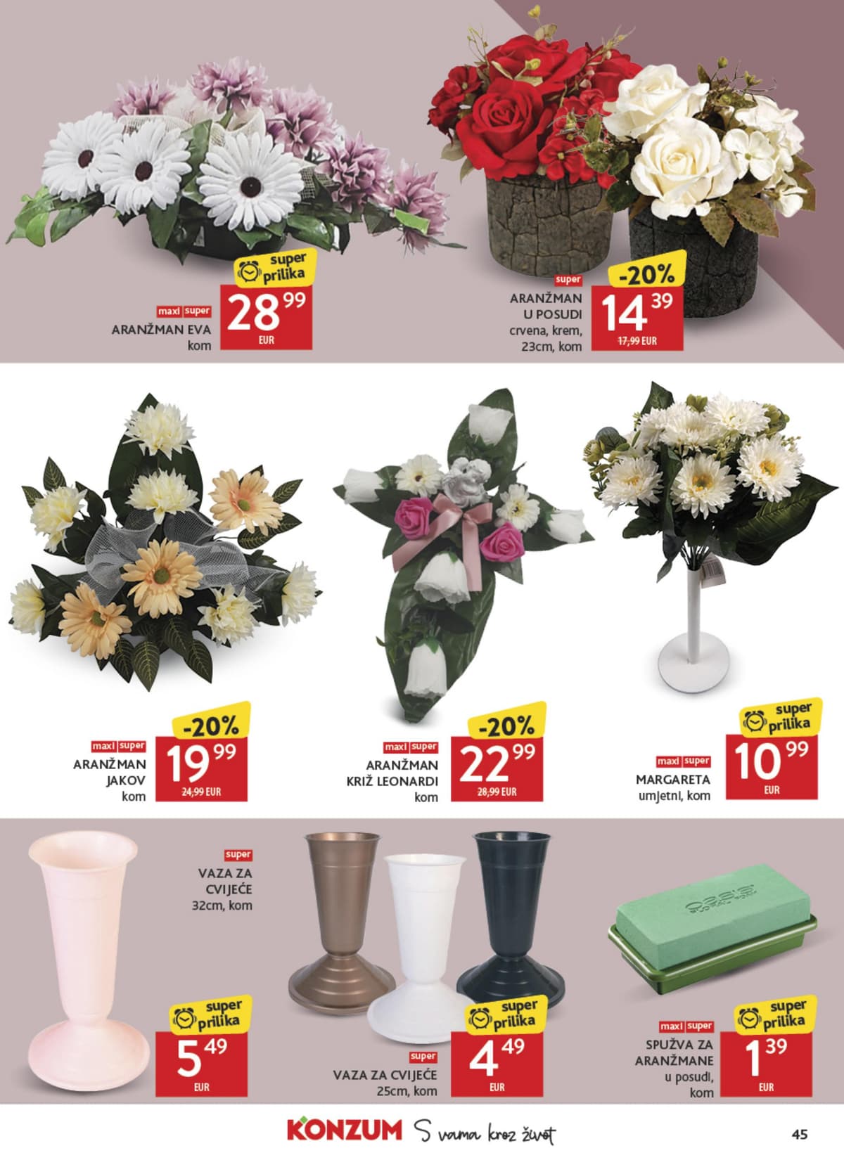 Stranica 45. Konzum kataloga - Tjedna Akcija od 16.10.2026.