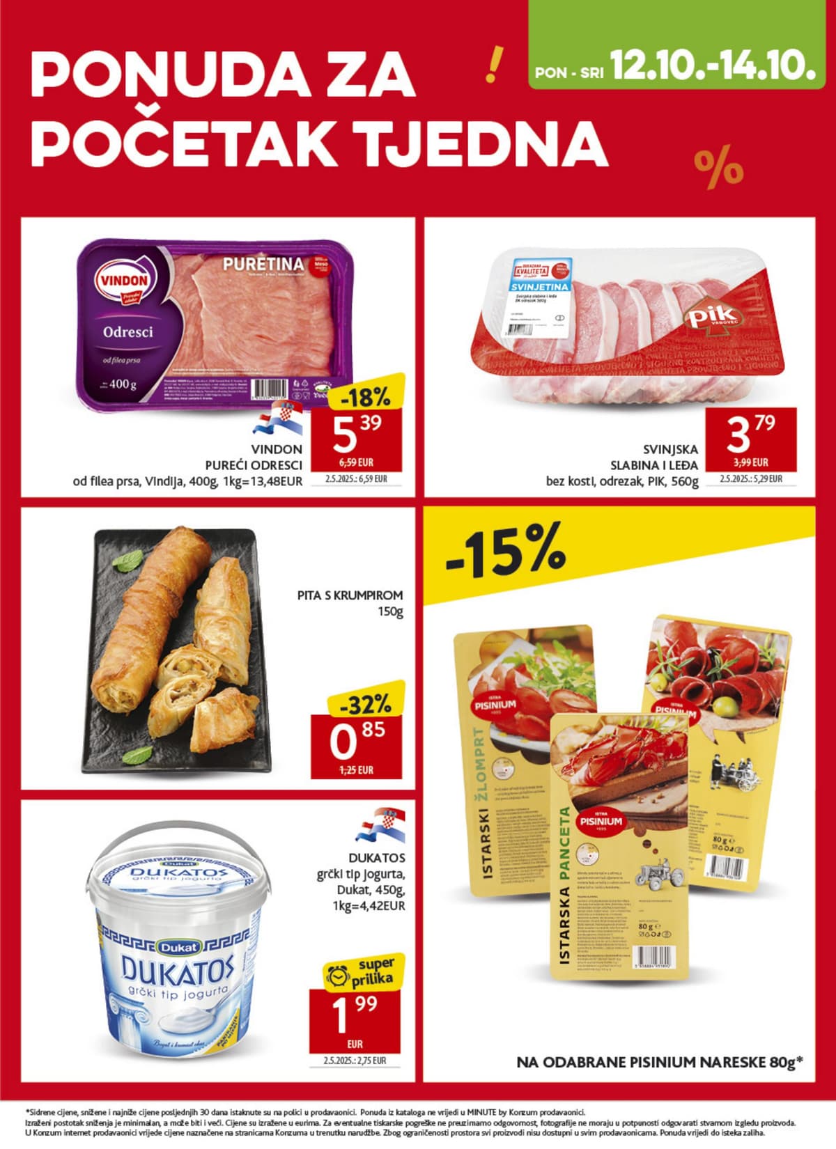 Stranica 60. Konzum kataloga - Tjedna Akcija od 16.10.2026.