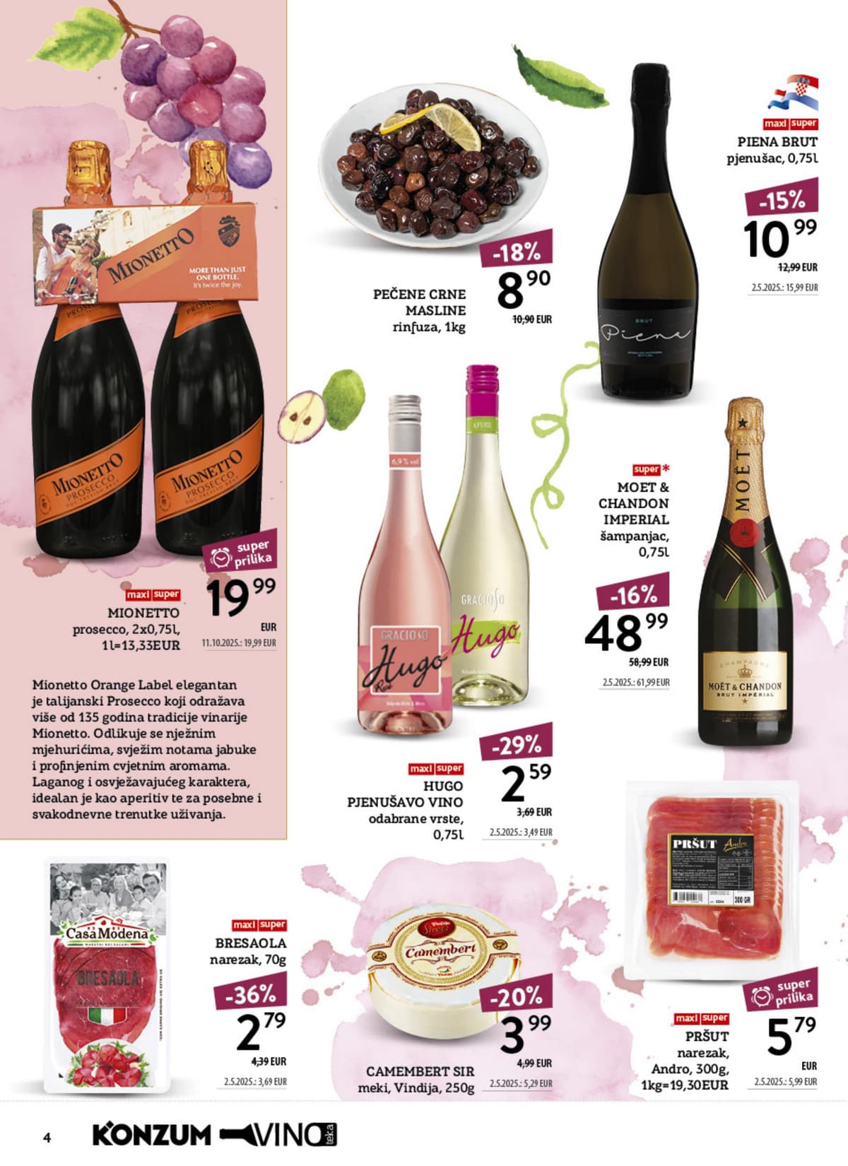 Stranica 4. Konzum kataloga - Vinoteka od 16.10.2026.