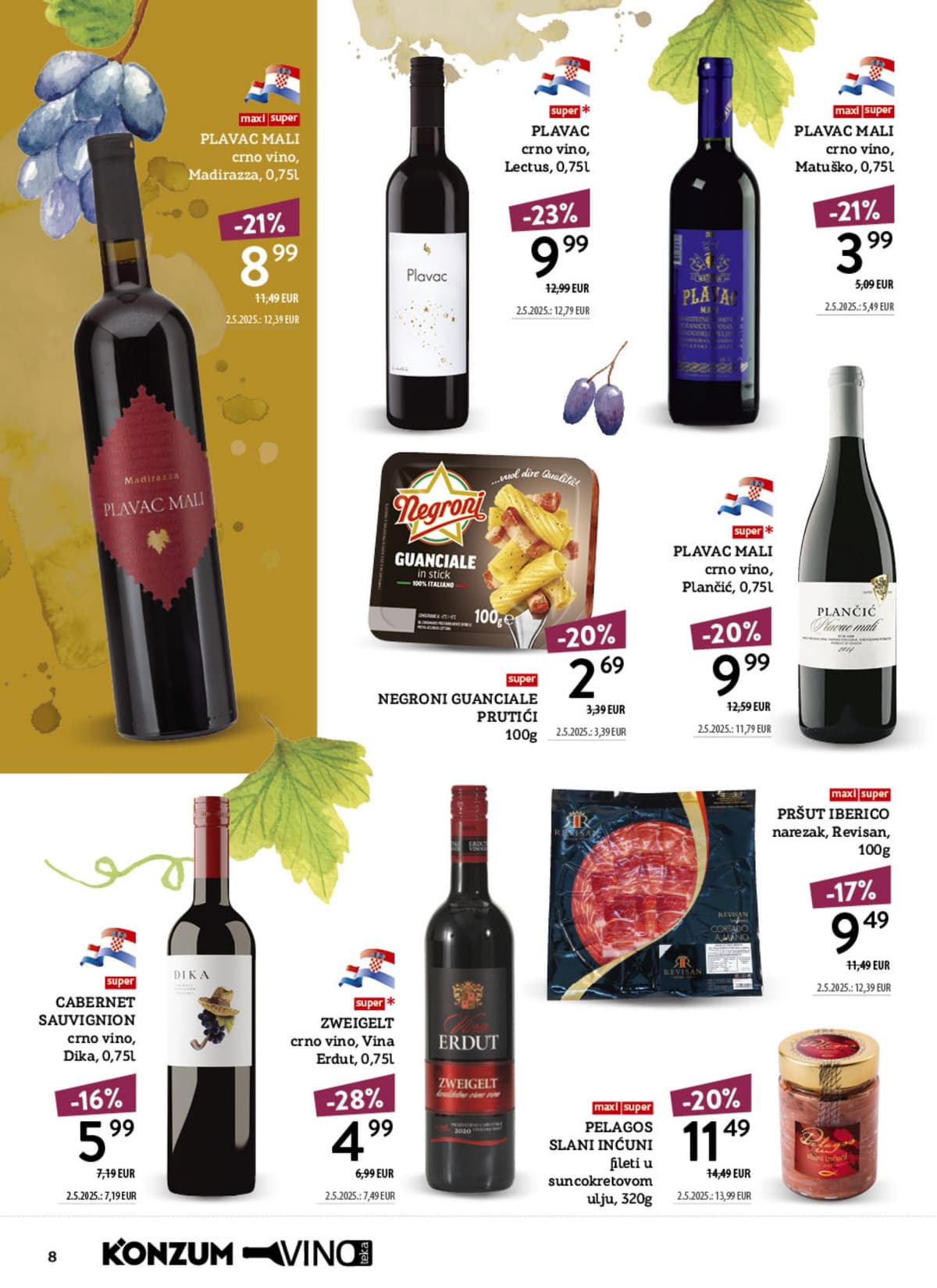 Stranica 8. Konzum kataloga - Vinoteka od 16.10.2026.