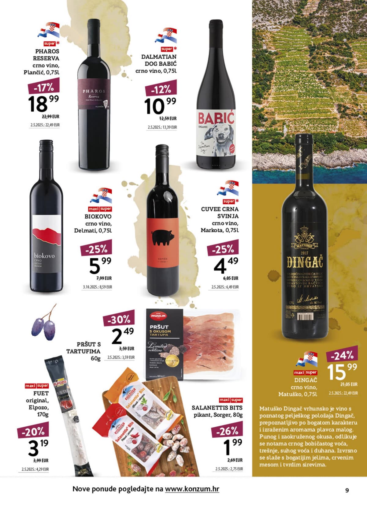 Stranica 9. Konzum kataloga - Vinoteka od 16.10.2026.