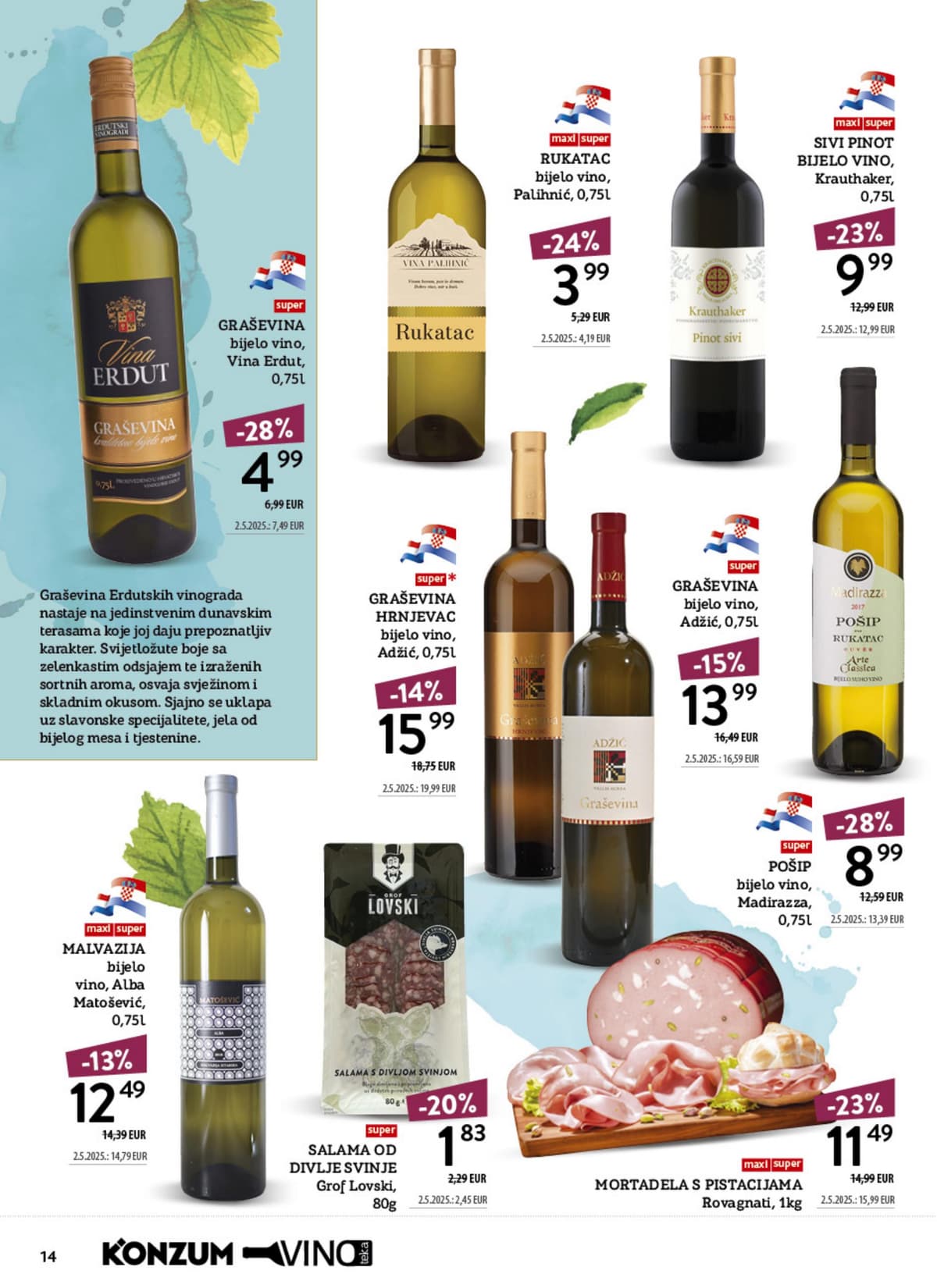 Stranica 14. Konzum kataloga - Vinoteka od 16.10.2026.