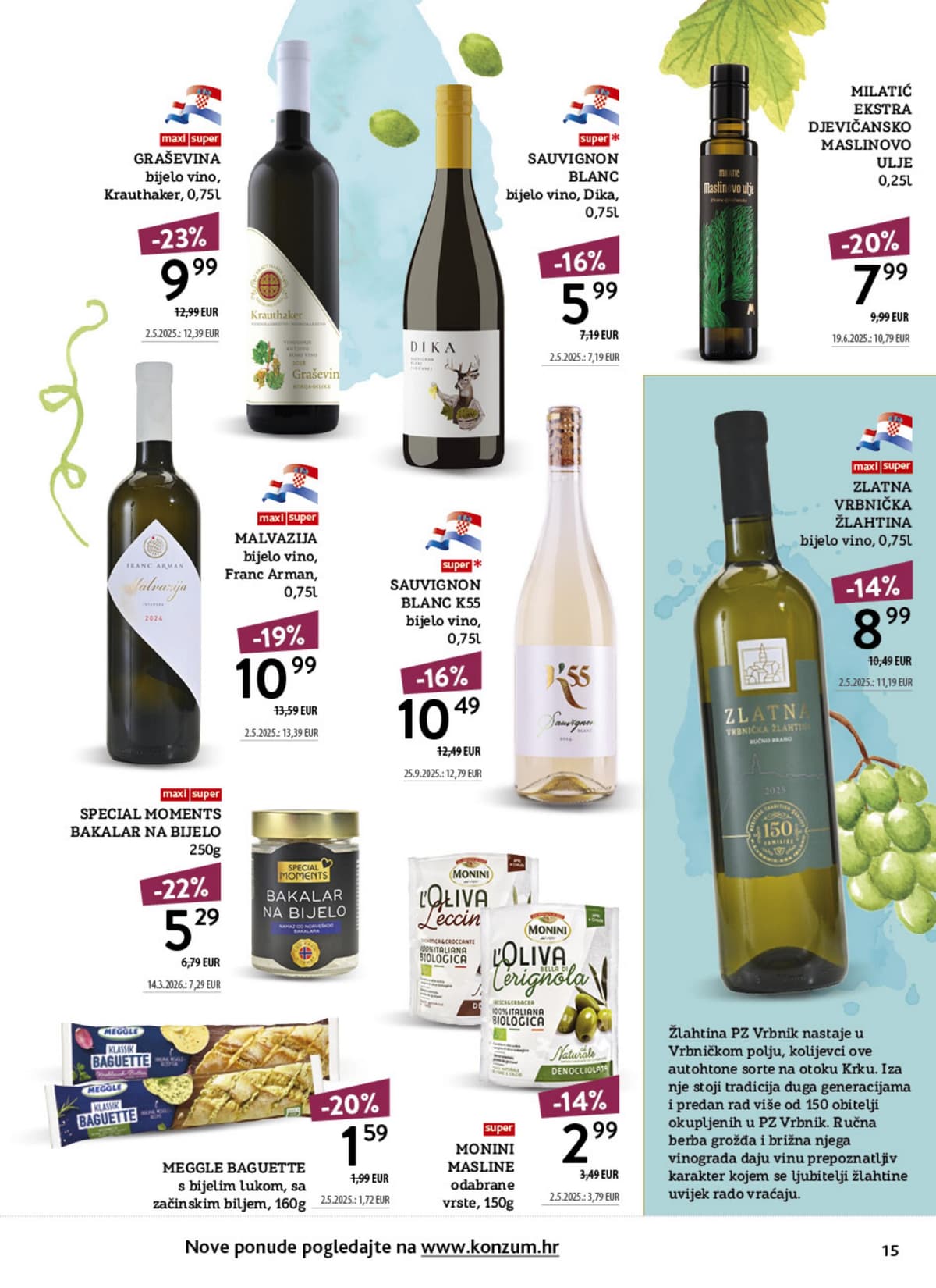 Stranica 15. Konzum kataloga - Vinoteka od 16.10.2026.