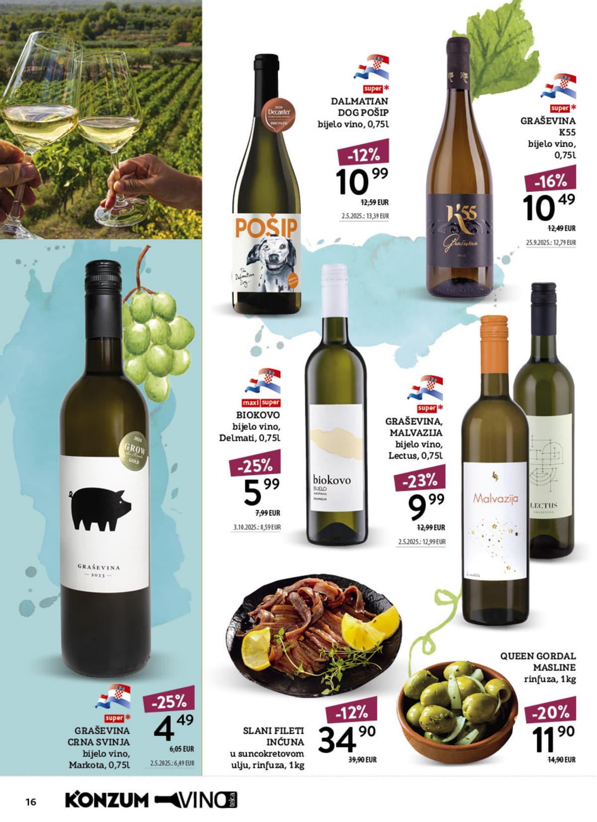 Stranica 16. Konzum kataloga - Vinoteka od 16.10.2026.
