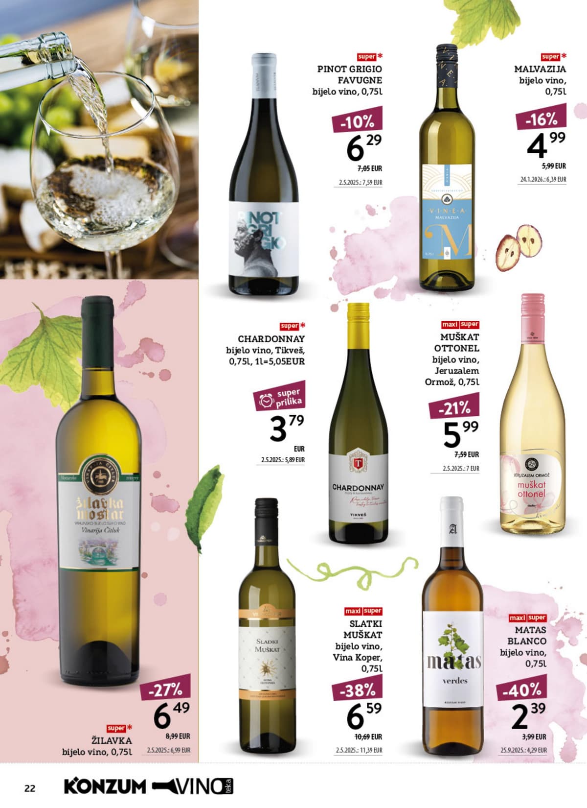 Stranica 22. Konzum kataloga - Vinoteka od 16.10.2026.