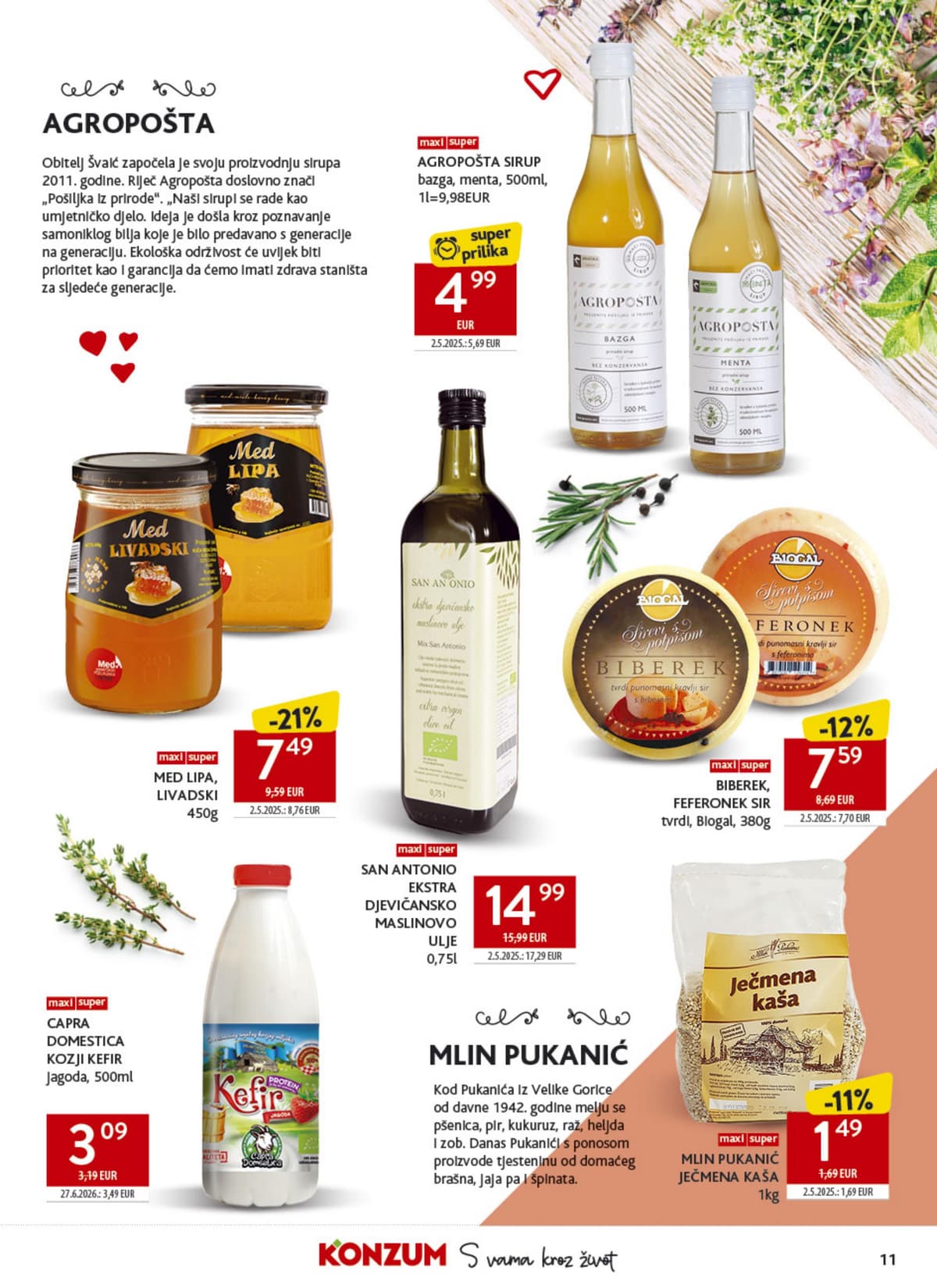 Stranica 11. Konzum kataloga - Tjedna Akcija od 16.10.2026.
