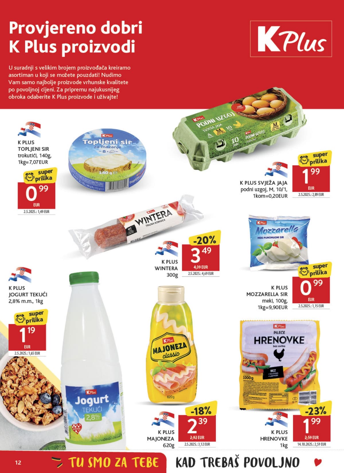Stranica 12. Konzum kataloga - Tjedna Akcija od 16.10.2026.