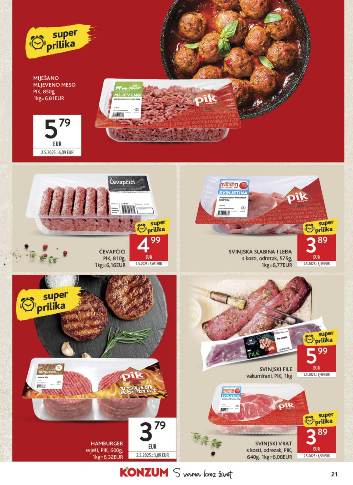 Stranica 21. Konzum kataloga - Tjedna Akcija od 16.10.2026.