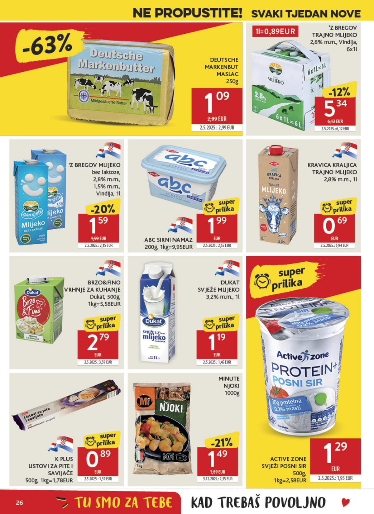 Stranica 26. Konzum kataloga - Tjedna Akcija od 16.10.2026.