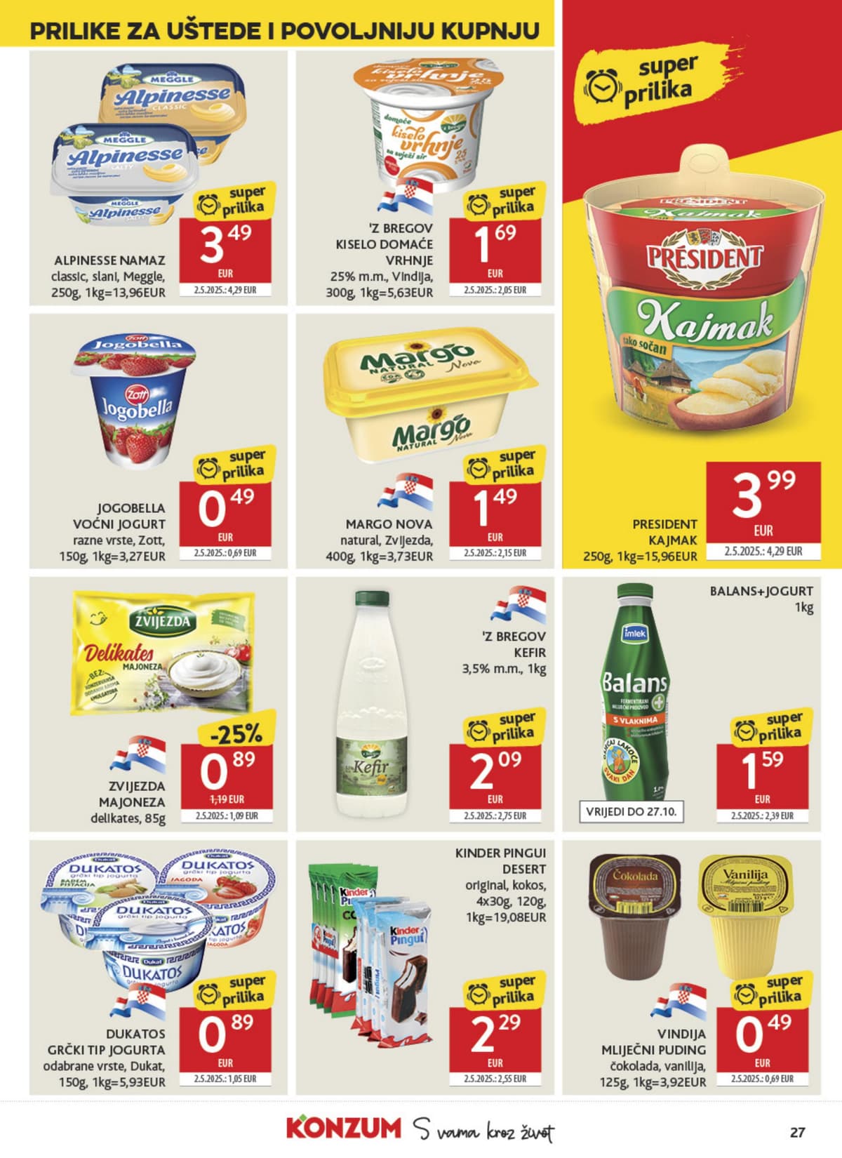 Stranica 27. Konzum kataloga - Tjedna Akcija