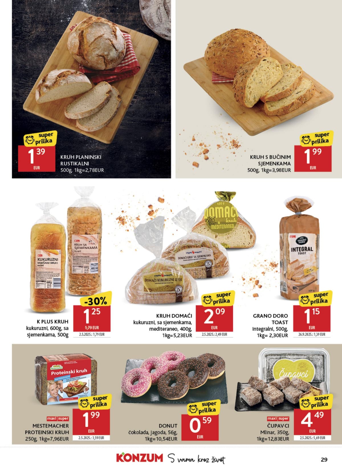 Stranica 29. Konzum kataloga - Tjedna Akcija od 16.10.2026.