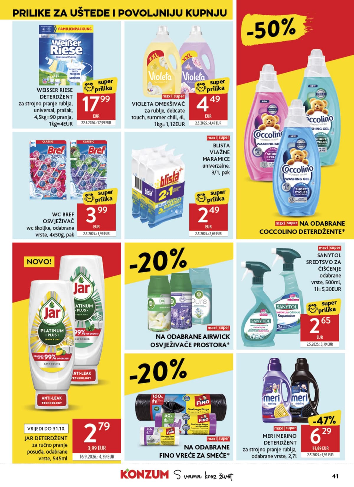 Stranica 41. Konzum kataloga - Tjedna Akcija