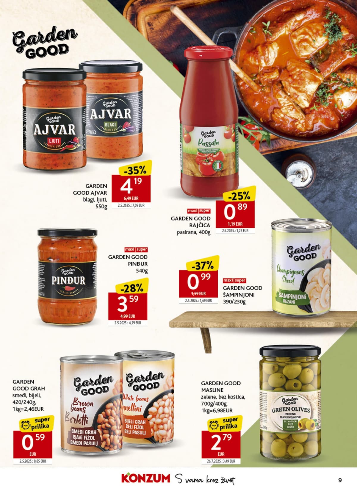 Stranica 9. Konzum kataloga - Tjedna Akcija od 17.10.2026.