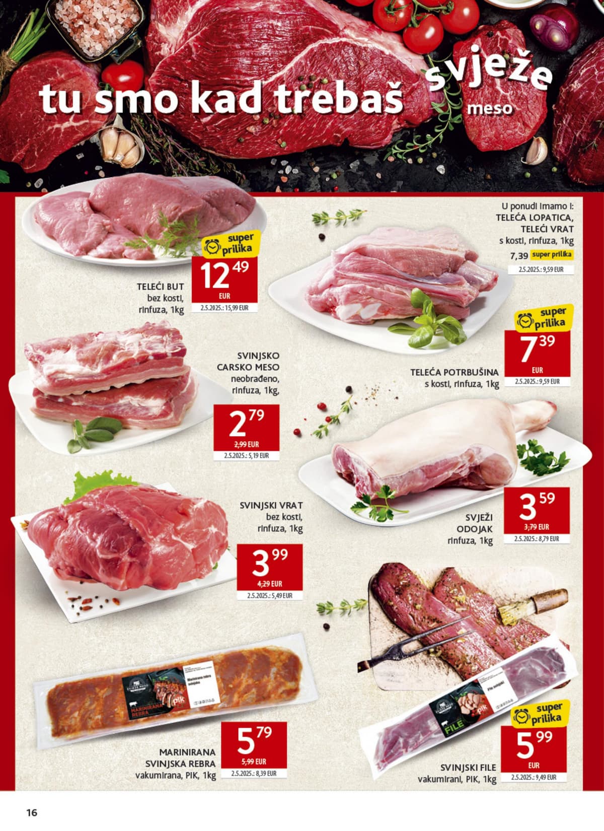 Stranica 16. Konzum kataloga - Tjedna Akcija od 17.10.2026.