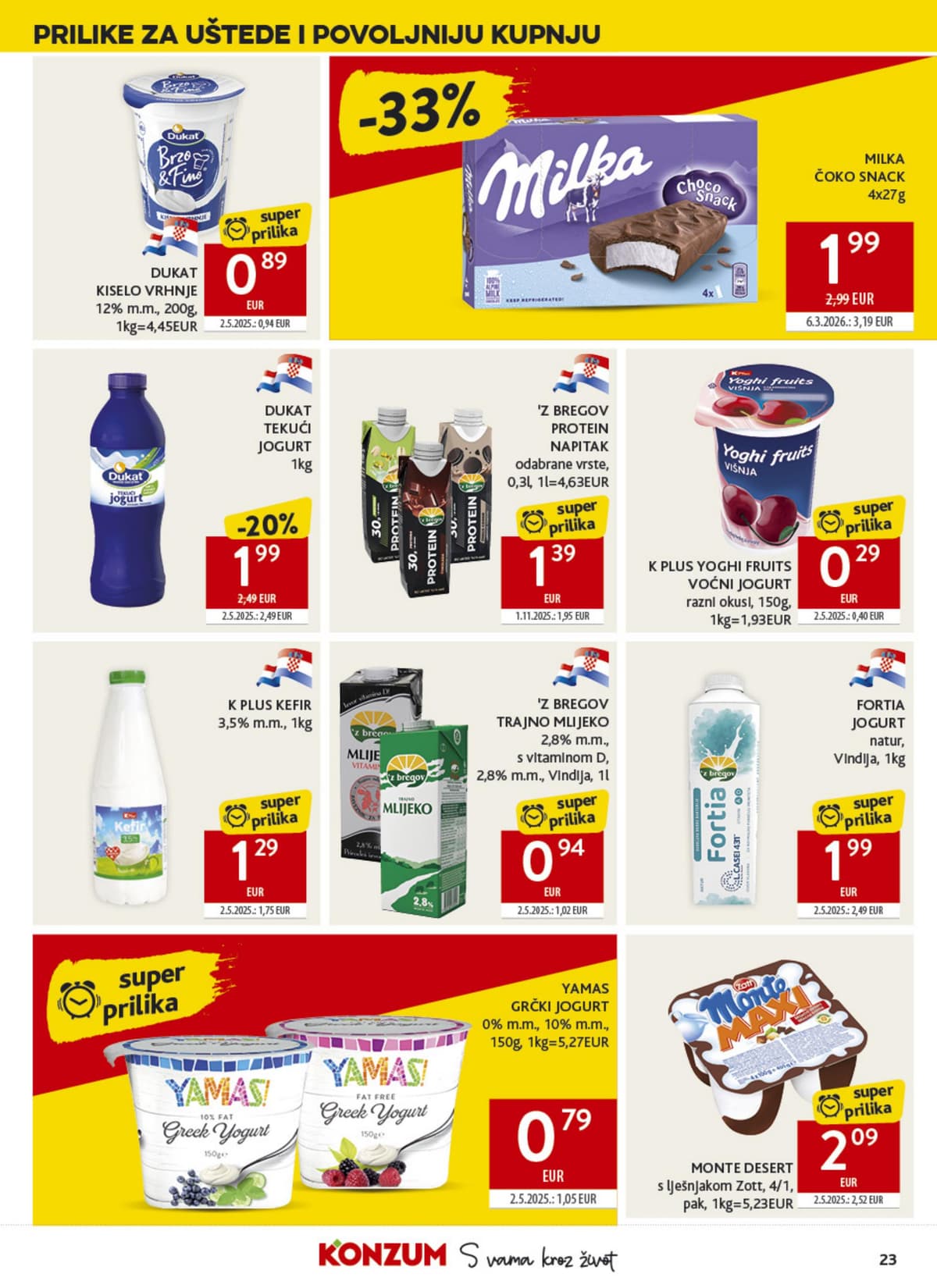 Stranica 23. Konzum kataloga - Tjedna Akcija od 17.10.2026.