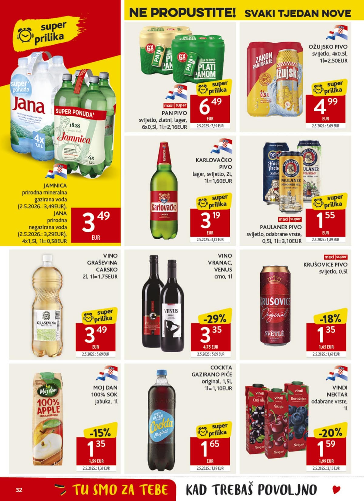 Stranica 32. Konzum kataloga - Tjedna Akcija od 17.10.2026.
