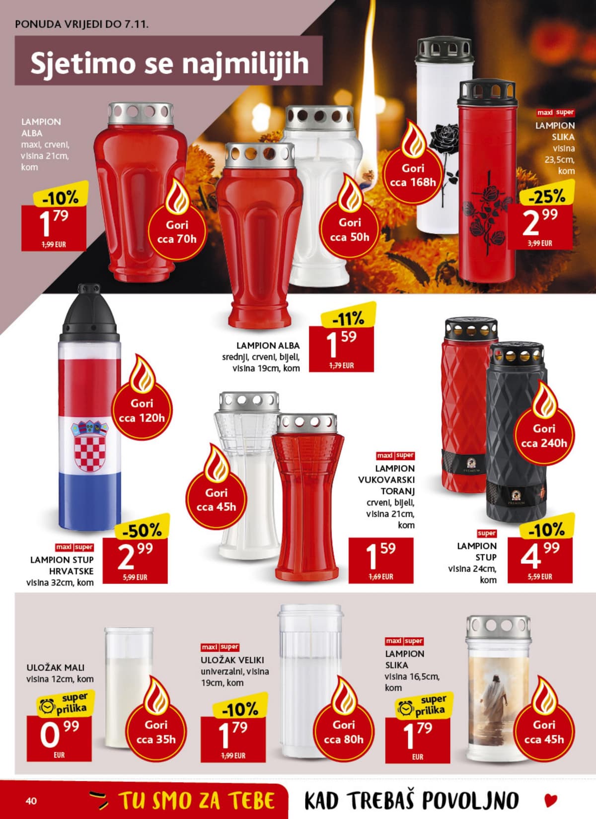 Stranica 40. Konzum kataloga - Tjedna Akcija od 17.10.2026.