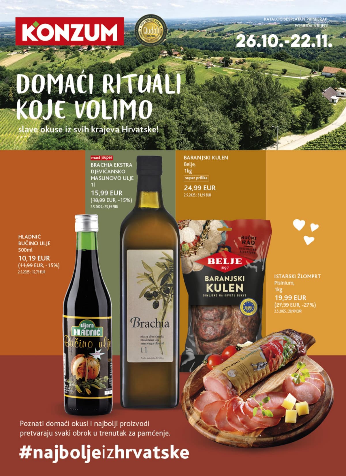 Stranica 1. Konzum kataloga - Najbolje iz Hrvatske