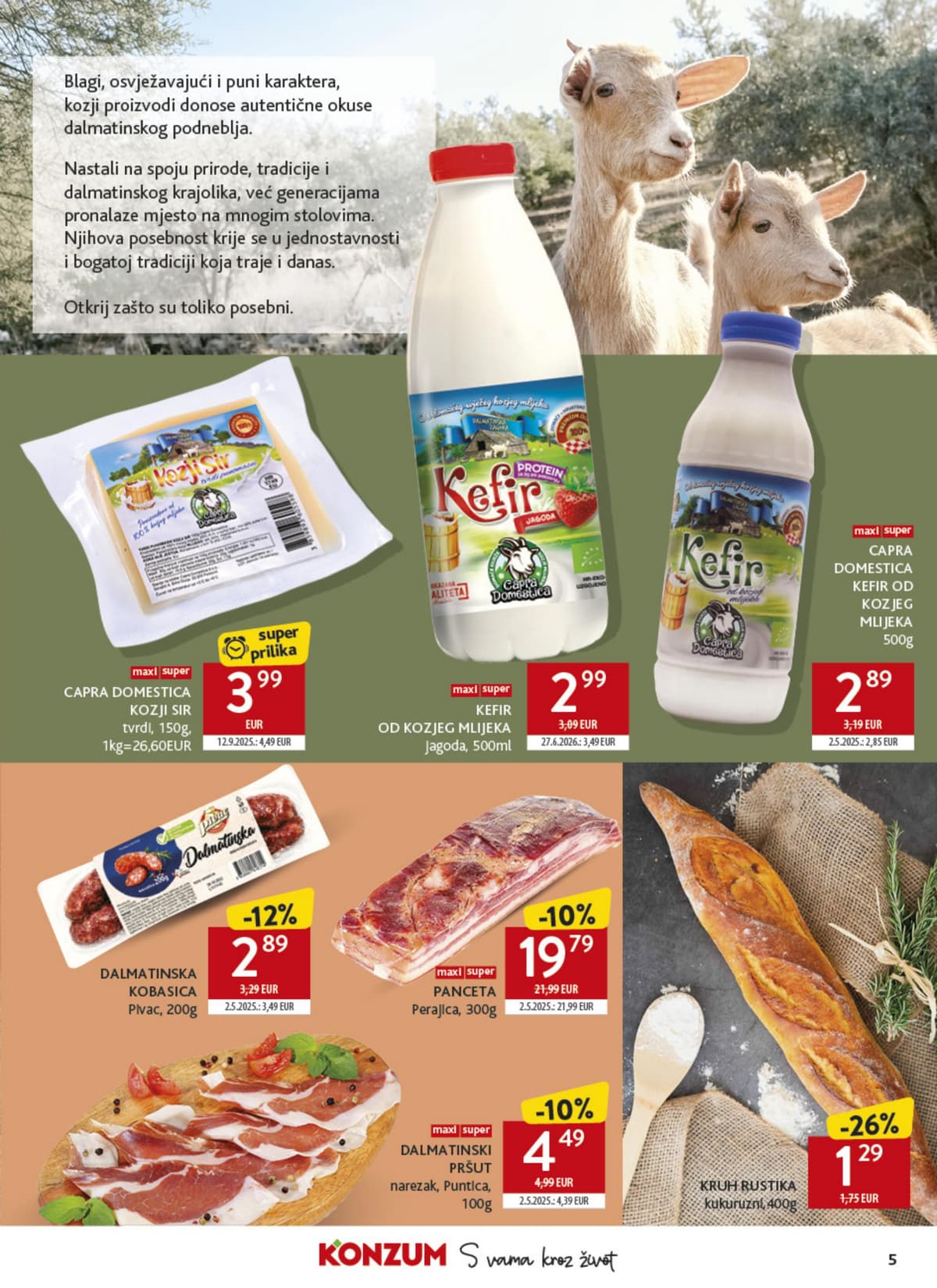 Stranica 5. Konzum kataloga - Najbolje iz Hrvatske od 24.10.2026.