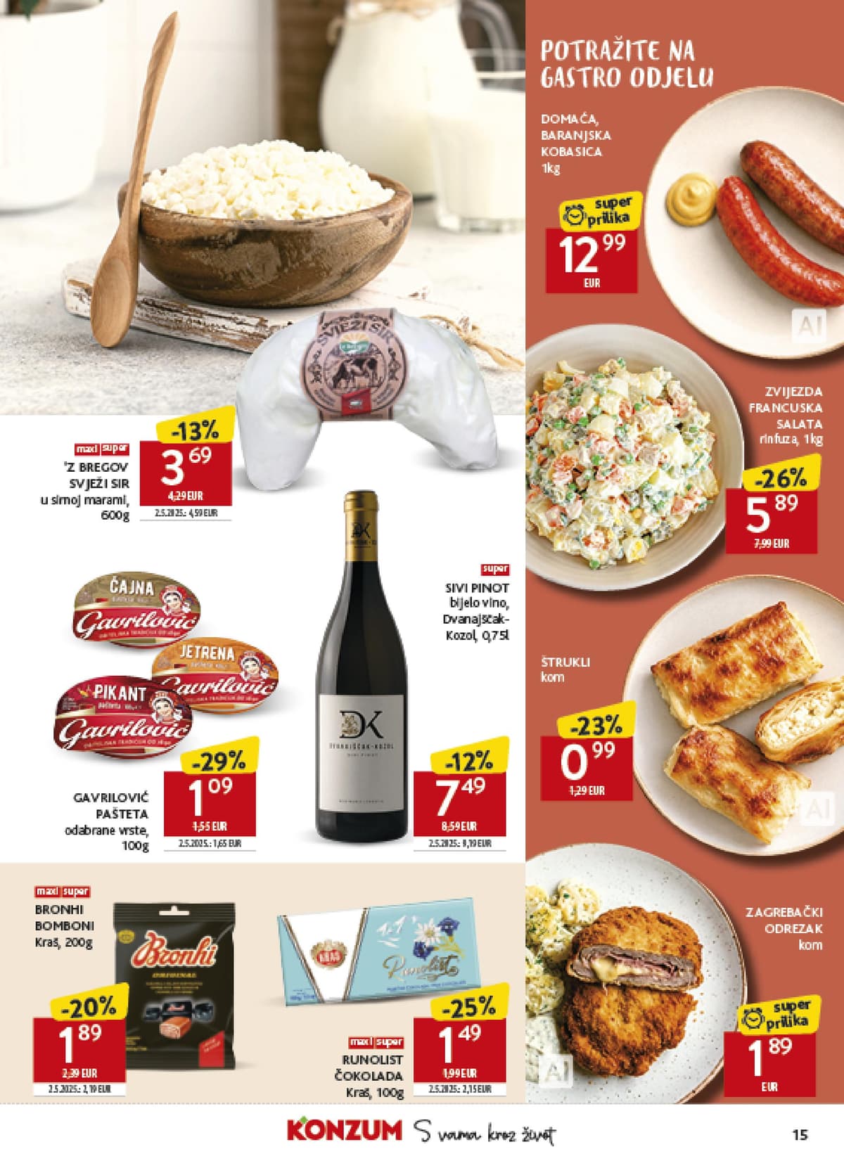 Stranica 15. Konzum kataloga - Najbolje iz Hrvatske