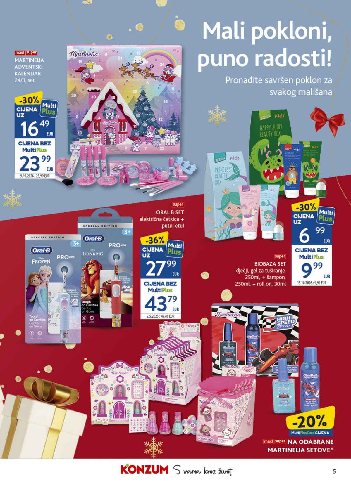 Stranica 5. Konzum kataloga - Ljepota i njega od 31.10.2026.