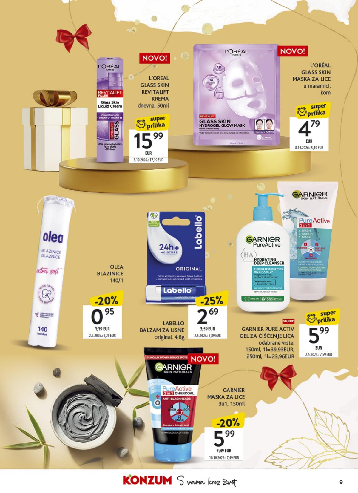 Stranica 9. Konzum kataloga - Ljepota i njega od 31.10.2026.