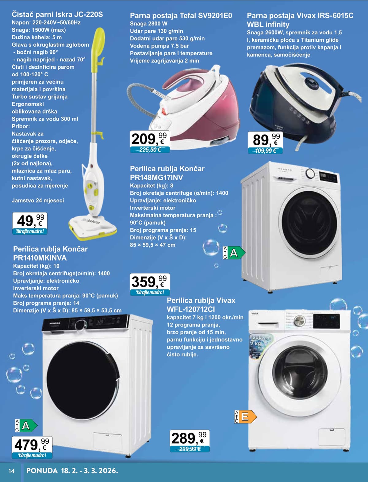 Stranica 14. KTC kataloga - Tehnika i Posuđe od 27.02.2026.