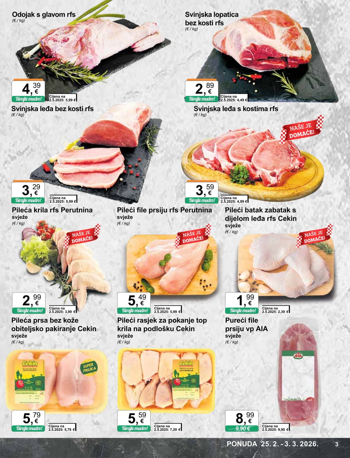 Stranica 3. KTC kataloga - Tjedna Akcija od 27.02.2026.