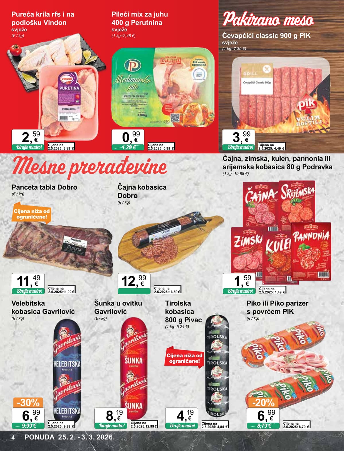 Stranica 4. KTC kataloga - Tjedna Akcija od 27.02.2026.