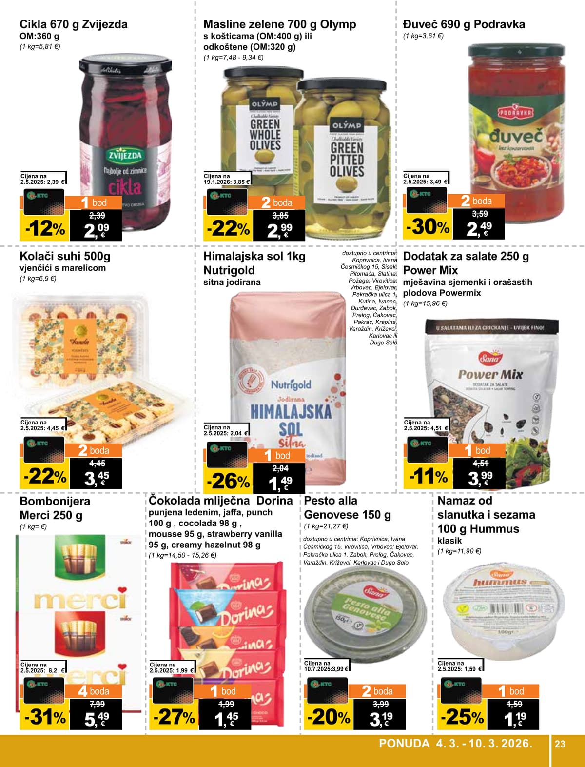 Stranica 23. KTC kataloga - Tjedna Akcija od 15.03.2026.