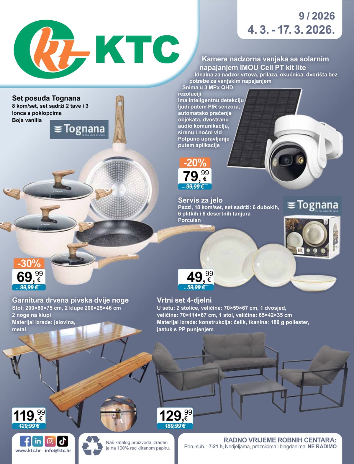 Stranica 1. KTC kataloga - Tehnika i Posuđe od 15.03.2026.