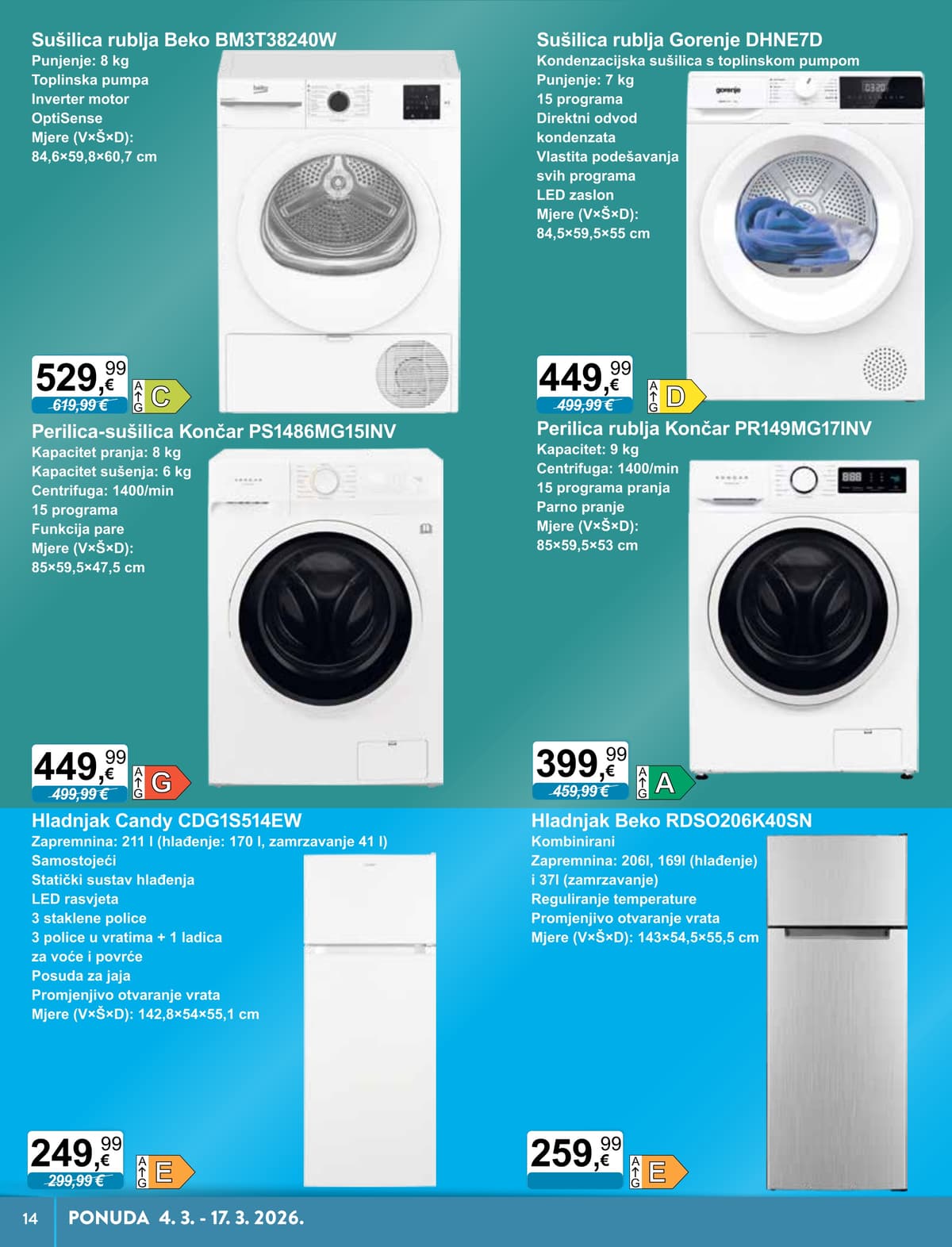 Stranica 9. KTC kataloga - Tehnika i Posuđe od 15.03.2026.