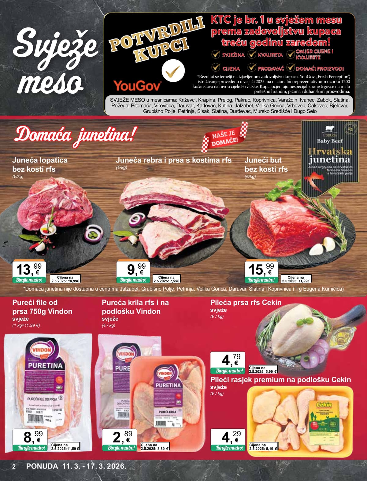 Stranica 2. KTC kataloga - Tjedna Akcija od 15.03.2026.