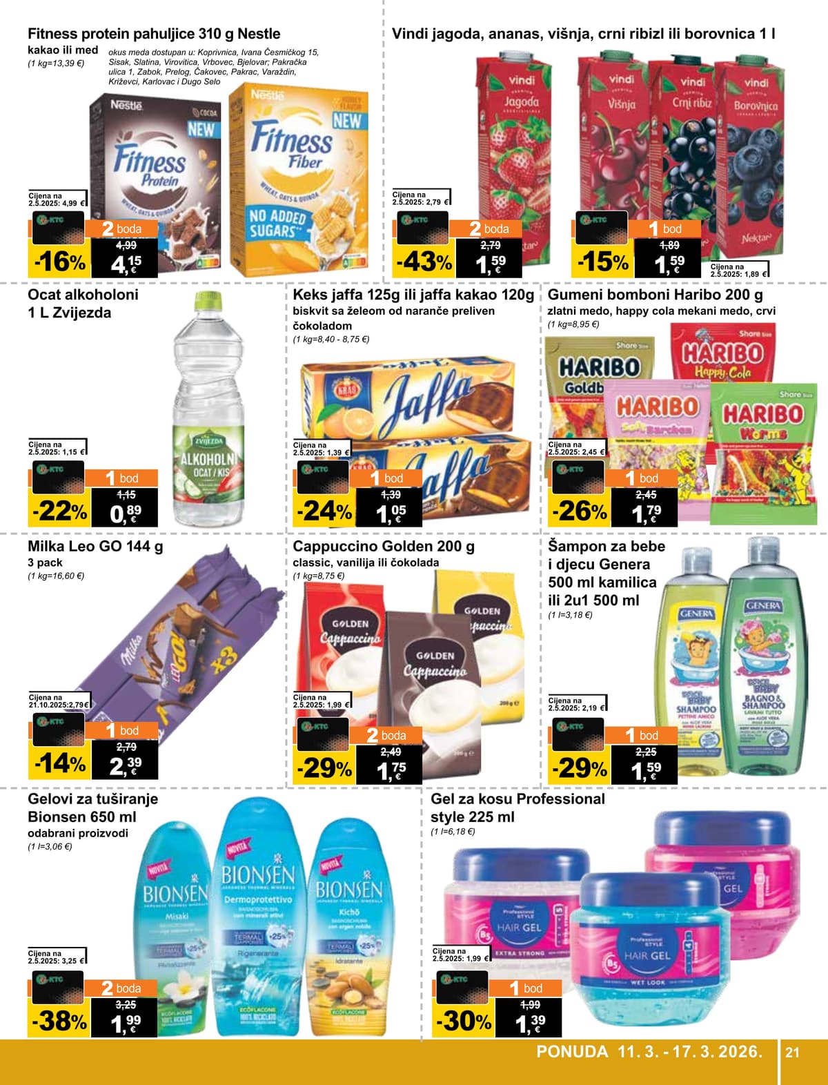 Stranica 21. KTC kataloga - Tjedna Akcija od 15.03.2026.
