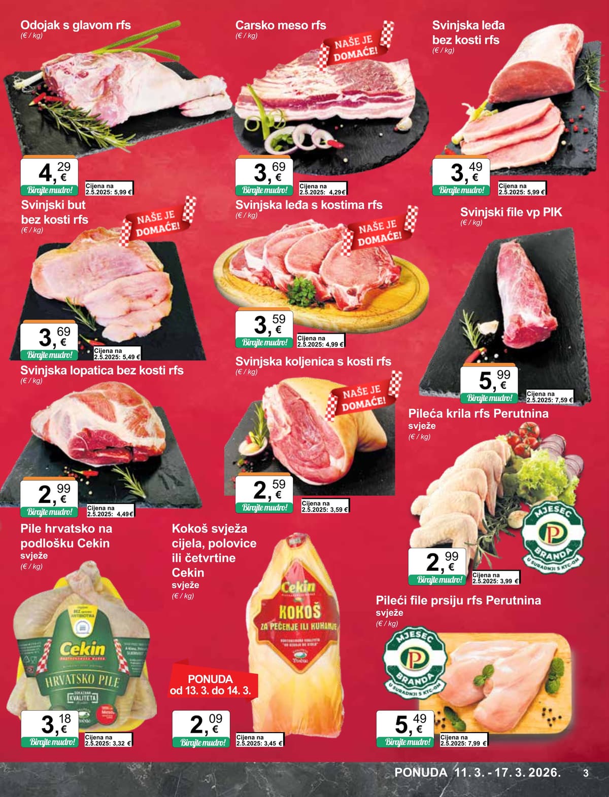 Stranica 3. KTC kataloga - Tjedna Akcija od 15.03.2026.