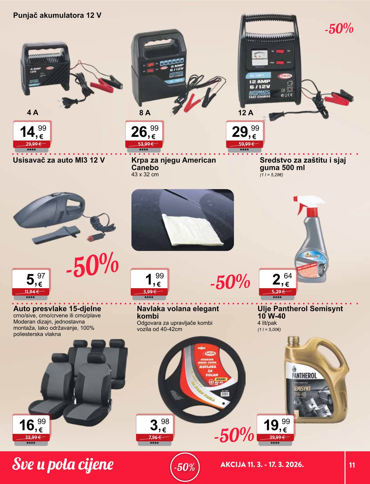 Stranica 11. KTC kataloga - Sve u Pola Cijene od 15.03.2026.