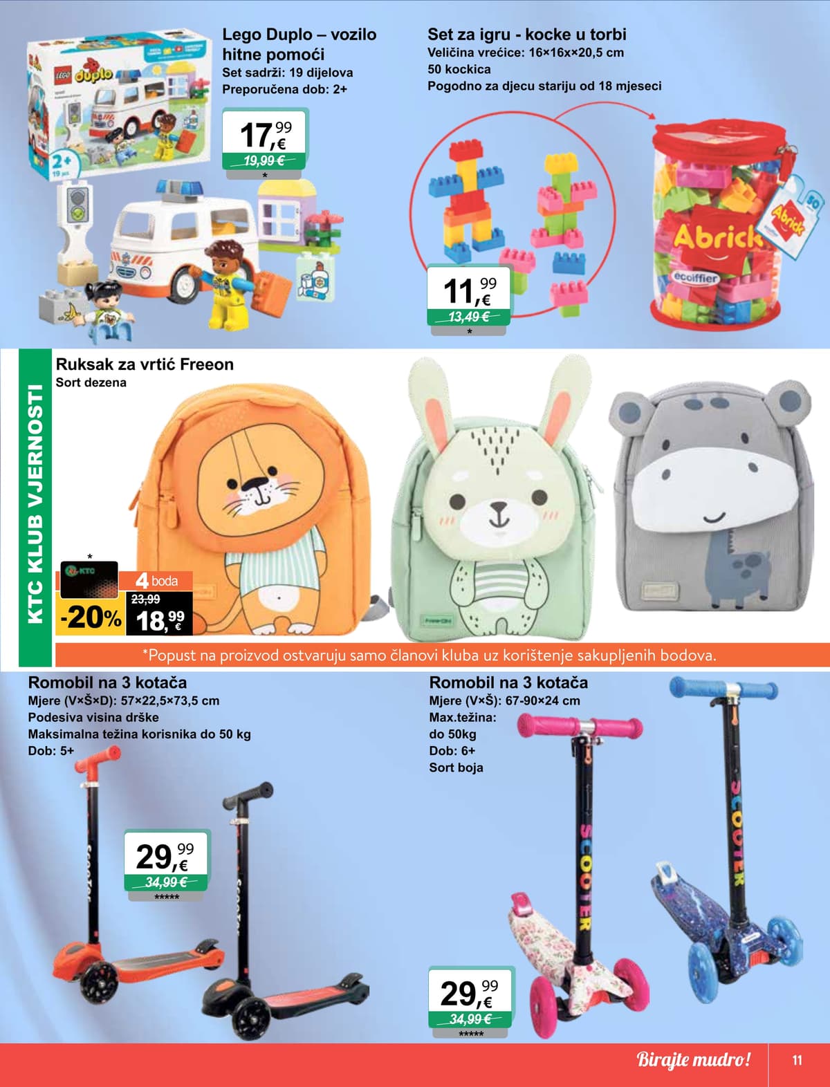 Stranica 11. KTC kataloga - Igračke i Tekstil od 15.03.2026.
