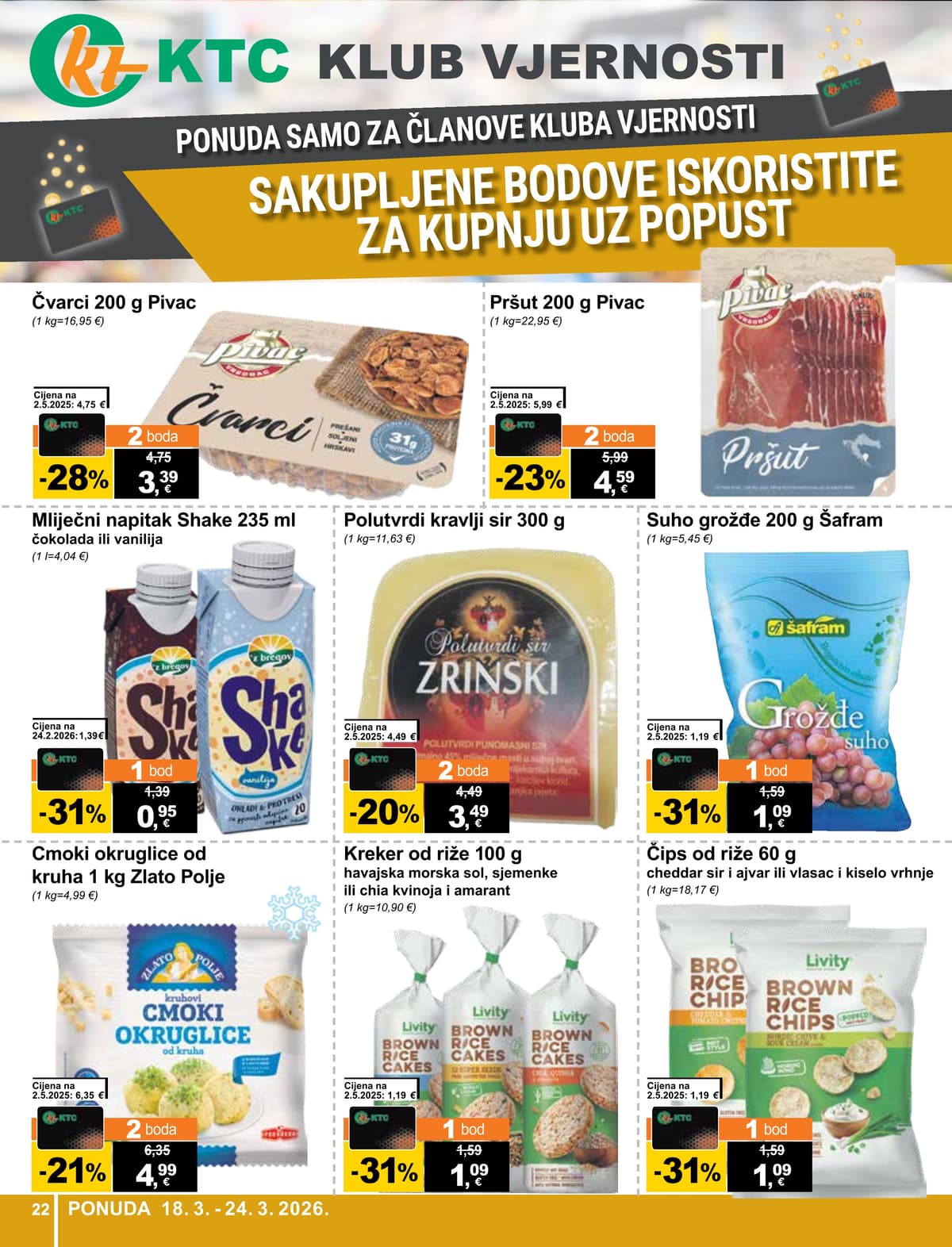 Stranica 22. KTC kataloga - Tjedna Akcija od 20.03.2026.