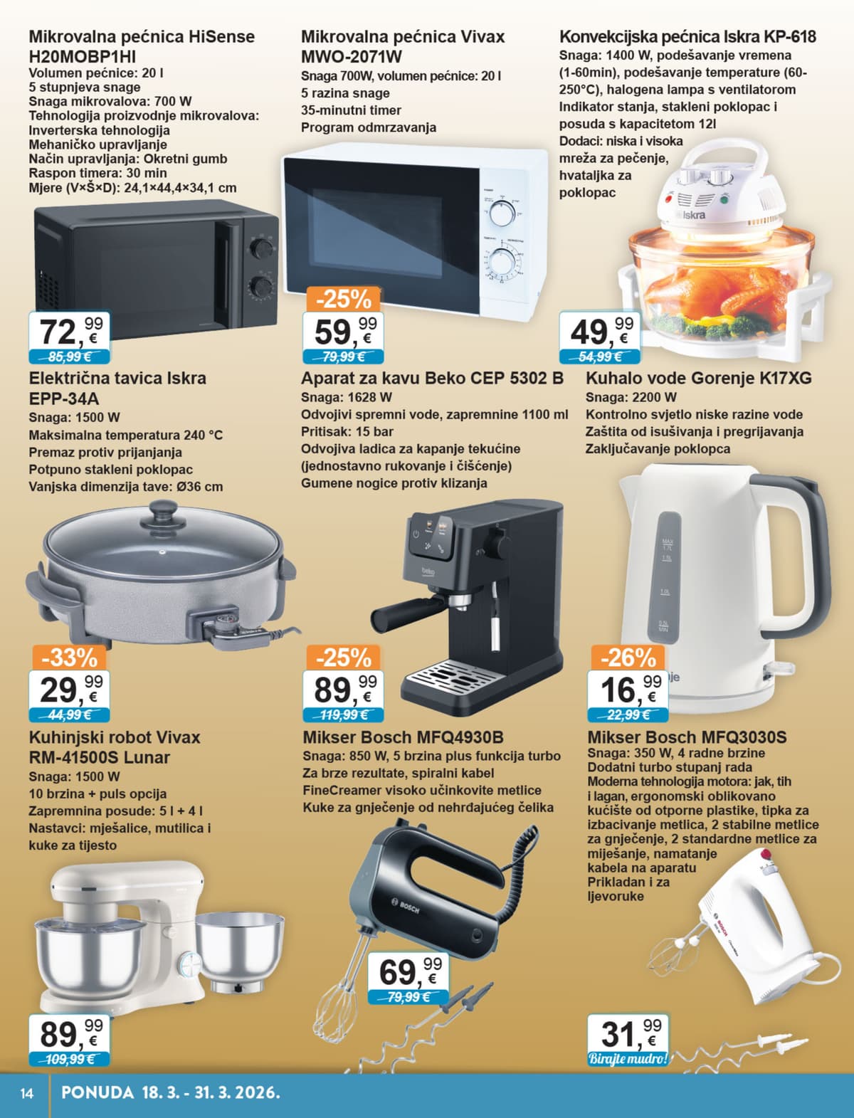 Stranica 10. KTC kataloga - Tehnika i Posuđe od 20.03.2026.