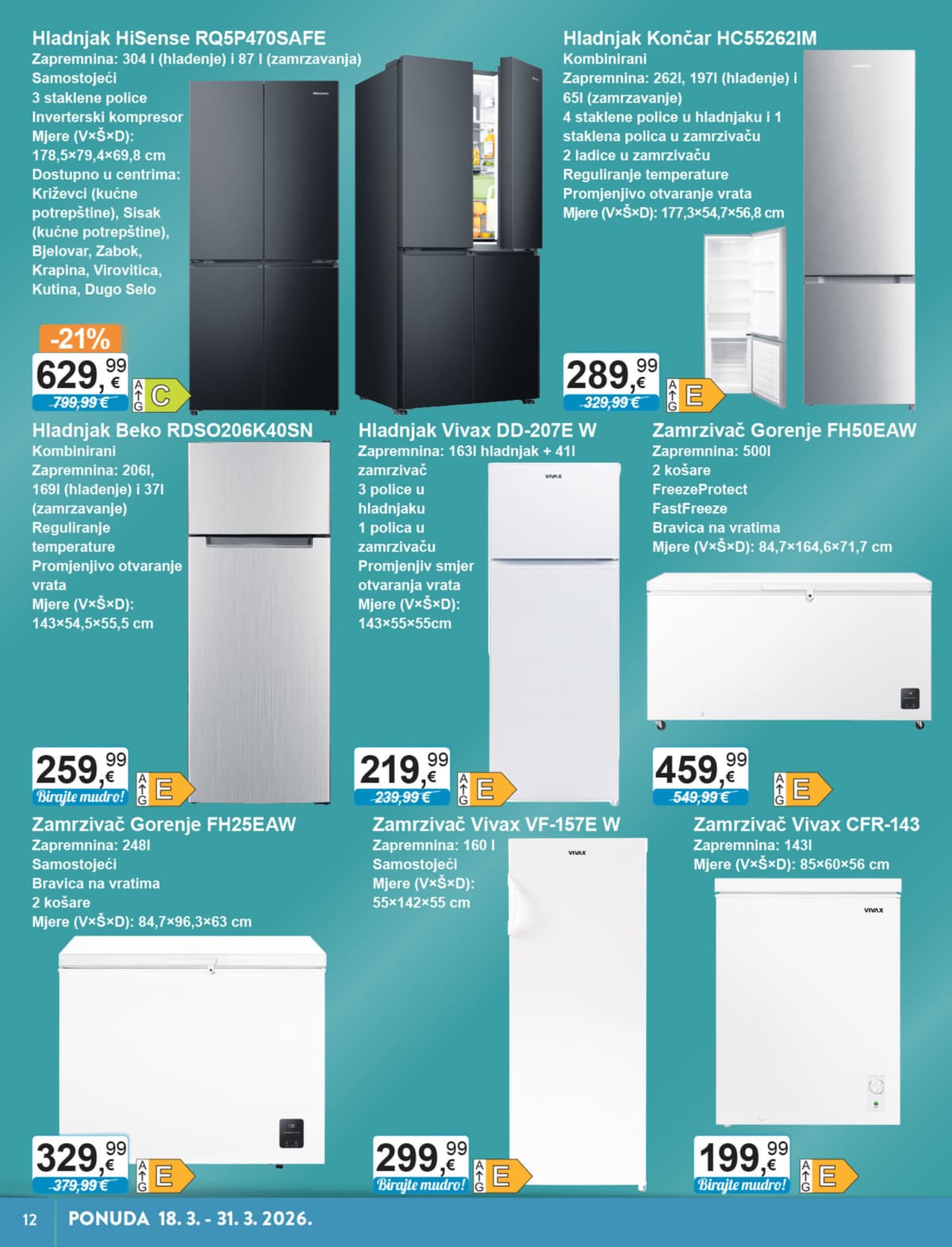 Stranica 8. KTC kataloga - Tehnika i Posuđe od 20.03.2026.