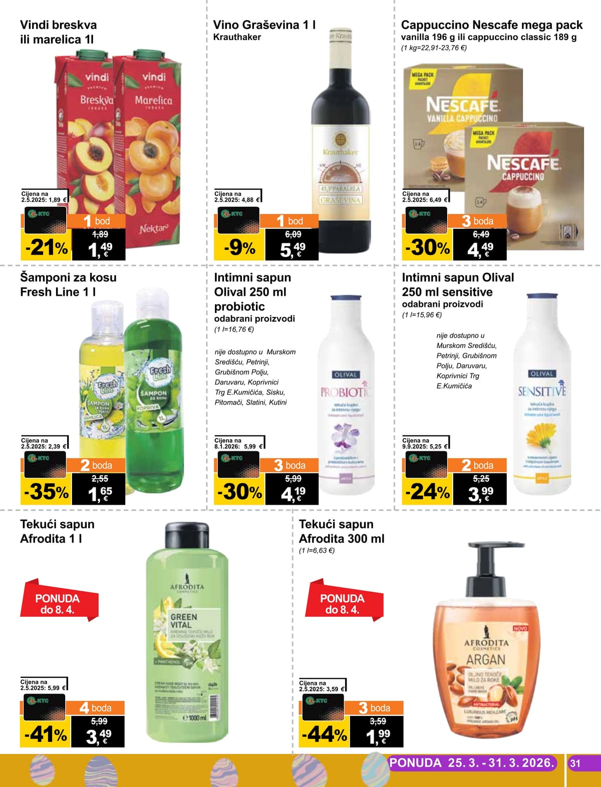 Stranica 31. KTC kataloga - Tjedna Akcija od 26.03.2026.