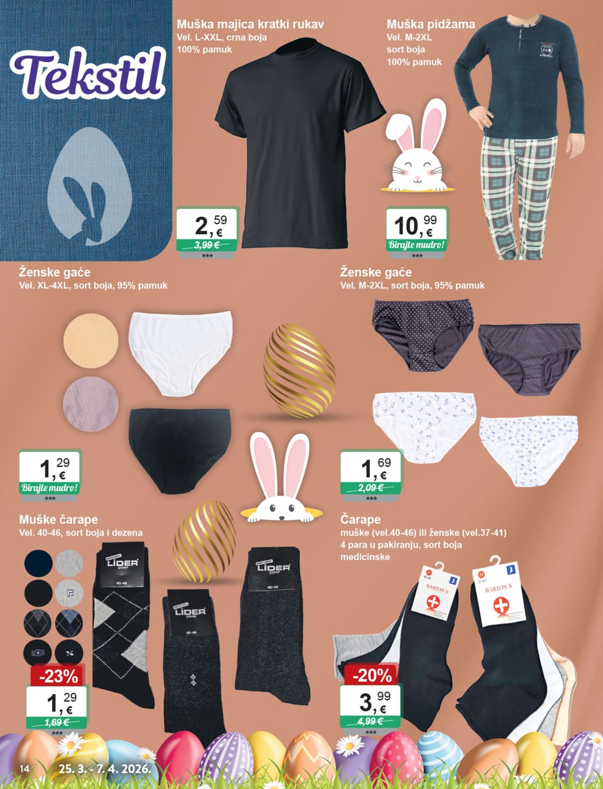 Stranica 14. KTC kataloga - Uskrsne Dekoracije od 26.03.2026.