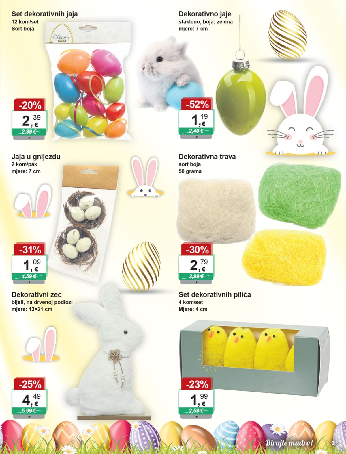 Stranica 3. KTC kataloga - Uskrsne Dekoracije od 26.03.2026.
