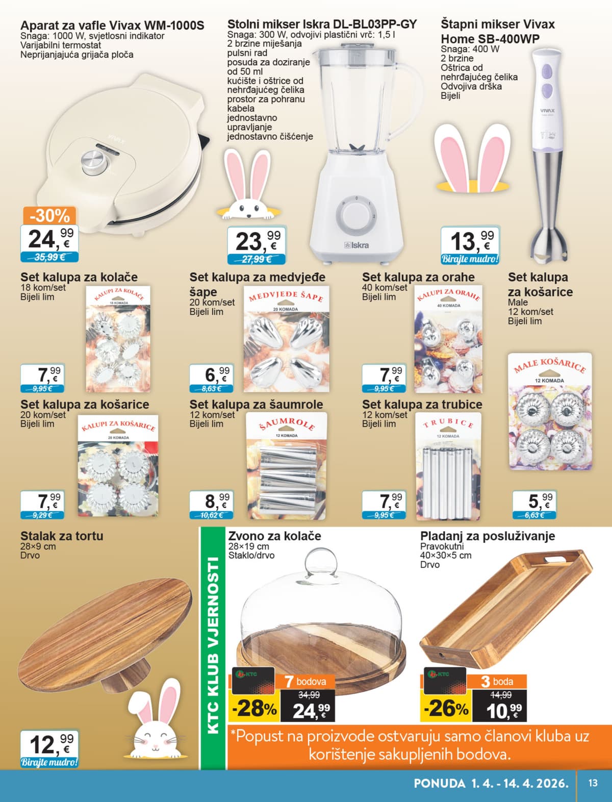 Stranica 13. KTC kataloga - Tehnika i Posuđe